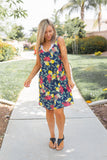Raspberry Lemonade Summer Dress