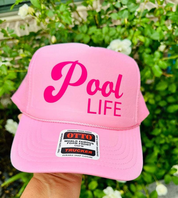 Pool Life Hat- Ships in 1-2 weeks