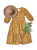 Spring Yellow - Midi Dress