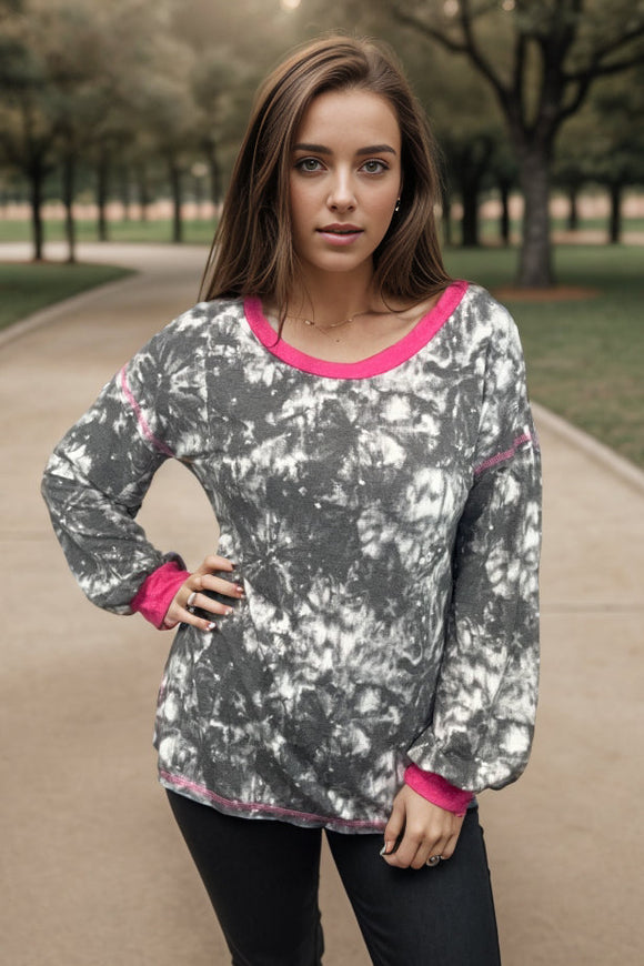 Swooning For Tie Dye - Pullover