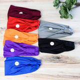 Headbands with Buttons (for masks)