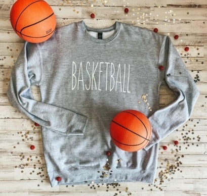 Basketball Sweatshirt- Ships in 5-7 days