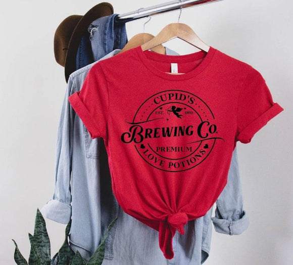 Cupid Brewing Co Tee- IN Stock