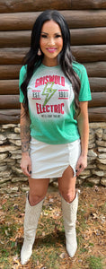 Griswold Electric Bleach Tee -Small