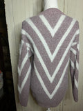 Chevron Tunic Sweater - small
