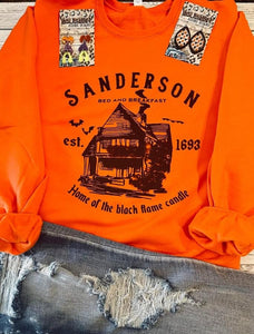 Sanderson Bed & Breakfast Sweatshirt- Ships in 1-2 weeks- excluded from discounts