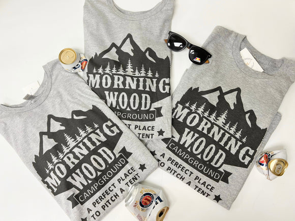 Morning Wood Campground tee